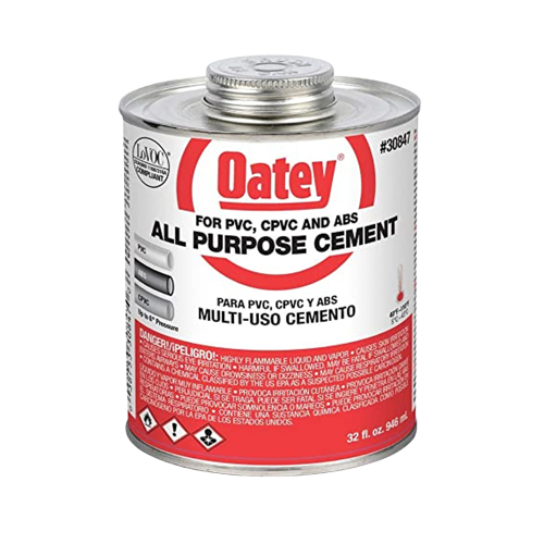 [30848] CEMENTO OATEY MULTIUSOS ROJO (1 GALON)