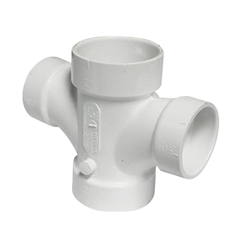 [29587] TEE SANI DOBLE PVC DWV (1 1|2 PVC428)